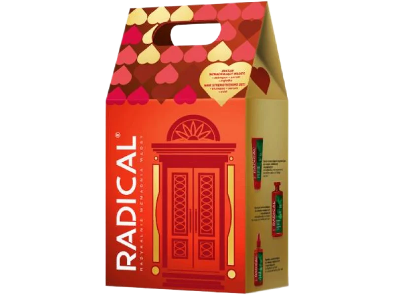 FARMONA RADICAL Zestaw wzmacniający włosy, zestaw terapeutyczny, 400,100,200 ml