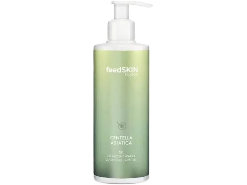 FEEDSKIN Centella Asiatica Żel do mycia twarzy z wąkrotą azjatycką, żel, 300 ml