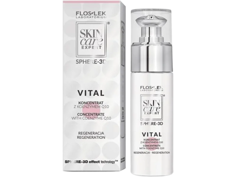 Flos-lek Skin Care Expert Sphere-3D Vital koncentrat z koenzymem Q10, serum, 30 ml