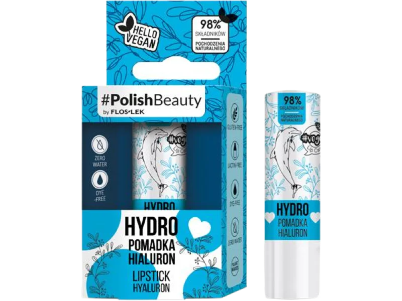 Flos-Lek Vege Lip Care Hydro pomadka z kwasem hialuronowym, 4,1 g