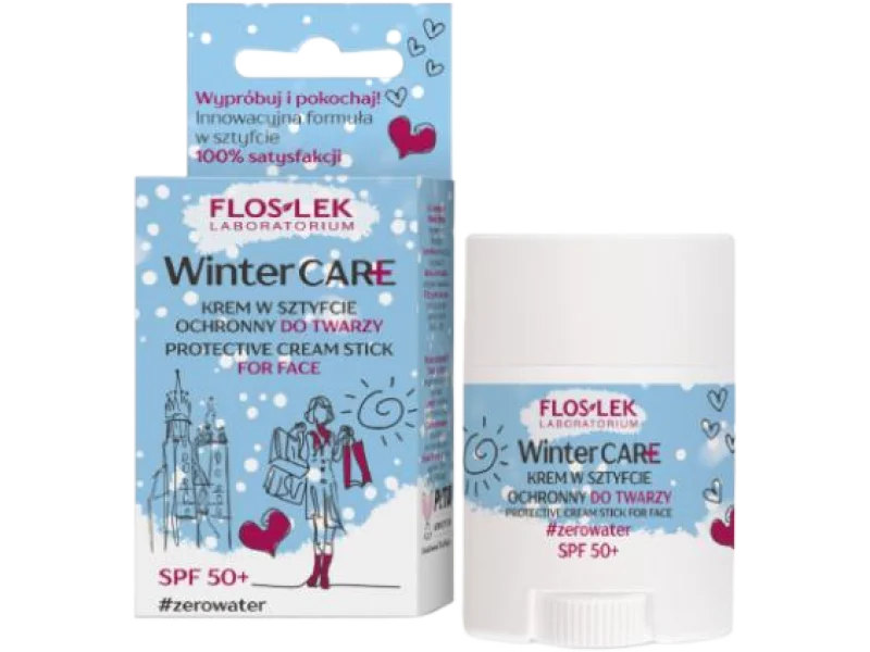 FLOS-LEK Winter Care Krem ochronny do twarzy, sztyft, 20 g