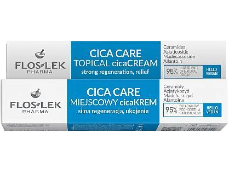 Floslek Cica Care Miejscowy krem regeneracyjny, 20 ml