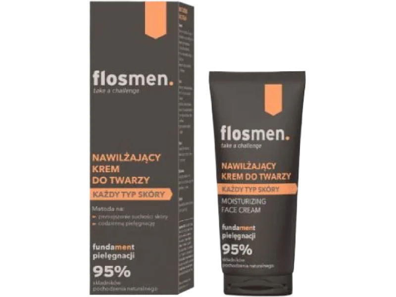 Floslek Flosmen Nawilżający krem do twarzy, 50 ml