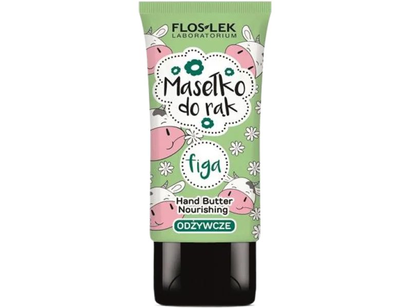 Floslek masełko do rąk odżywcze, smak figa, krem, 50 ml