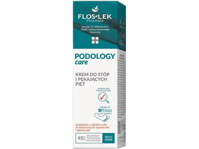 Floslek Podology Care krem do stóp i pękających pięt, 40 ml