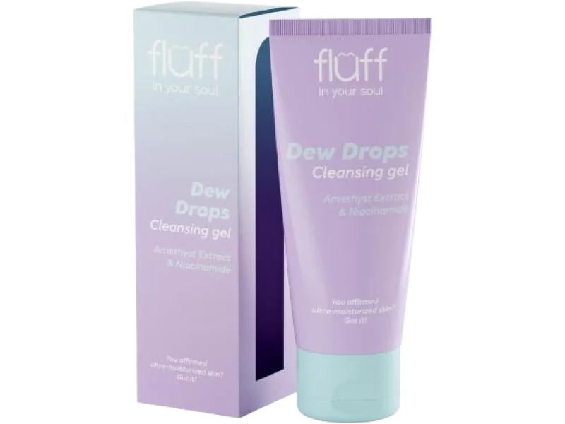 FLUFF In Your Soul Żel do mycia twarzy z ametystem i niacynamidem, żel, 100 ml