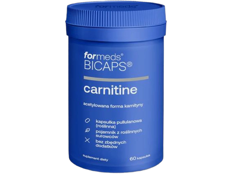 ForMeds Bicaps Carnitine, kapsułki, 550 mg, 60 kaps.