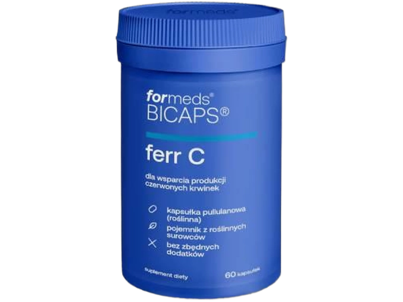 ForMeds Bicaps Ferr C, kapsułki, 60 kaps.