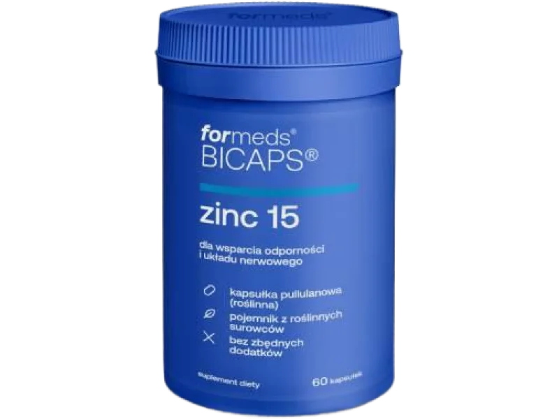 FORMEDS Bicaps ZINC 15, kapsułki, 60 kaps.