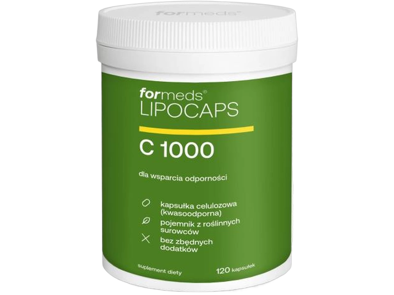 ForMeds Lipo Caps C Liposomal, kapsułki, 1000 mg, 120 kaps.