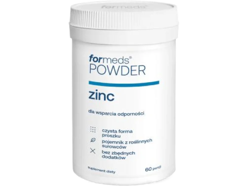 FORMEDS Powder Zinc, proszek, 15 mg, 60 porcji