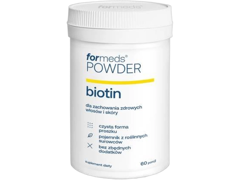 ForMeds Witamina B7 biotyna, proszek, 2500 µg, 48 g
