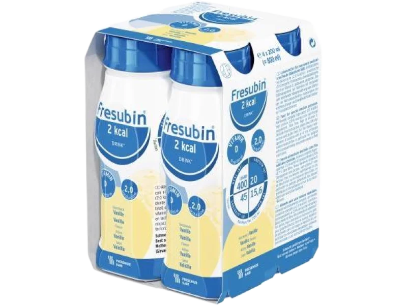 Fresubin 2kcal Drink wanilia, płyn, 4x200ml ml