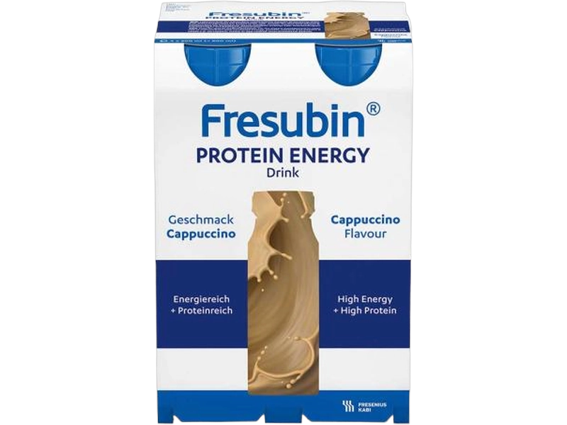 Fresubin Protein energy drink, smak cappuccino, płyn, 4 x 200 ml