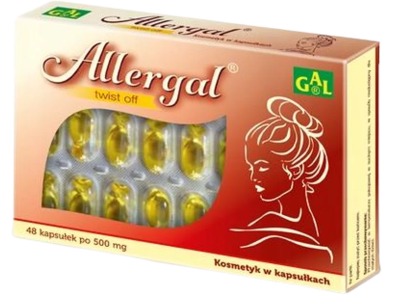 GAL Allergal, kapsułki twist-off, 48 kaps.