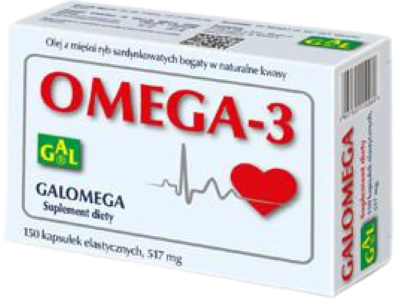 Gal Galomega Omega-3, kapsułki, 150 kaps.