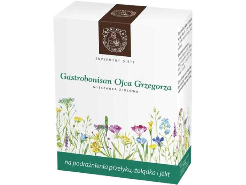 Gastrobonisan Ojca Grzegorza, zioła do zaparzania, 200 g
