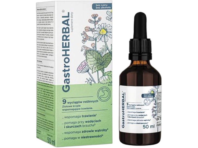 Gastroherbal, krople, 50 ml