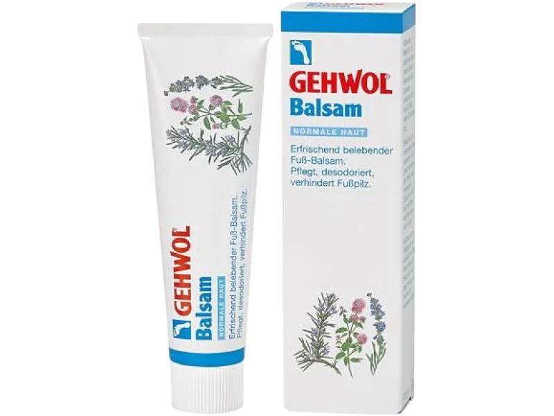 GEHWOL Balsam odświeżający do stóp dla normalnej skóry, 75 ml