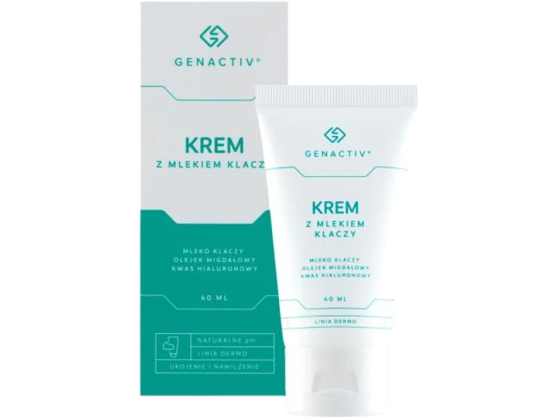GENACTIV Krem z mlekiem klaczy, 40 ml