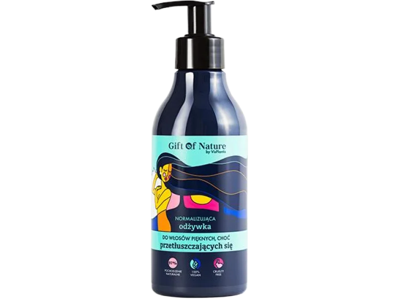 Gift of Nature normalizująca odżywka do włosów przetłuszczających się, 300 ml