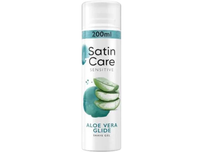 Gillette Satin Care Sensitive Aloe Vera Glide, żel, 200 ml