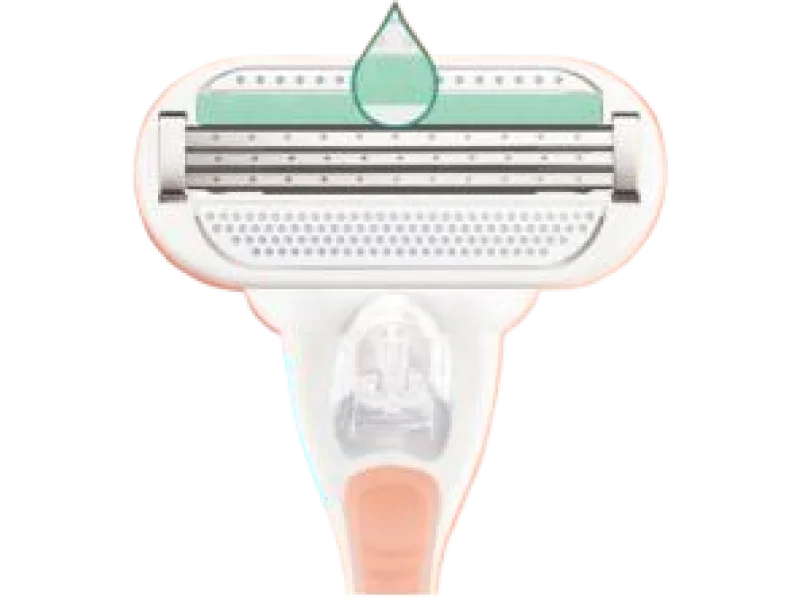 Gillette Venus Smooth Sensitive ostrza wymienne do maszynki do golenia, końcówka wymienna, 4 szt.