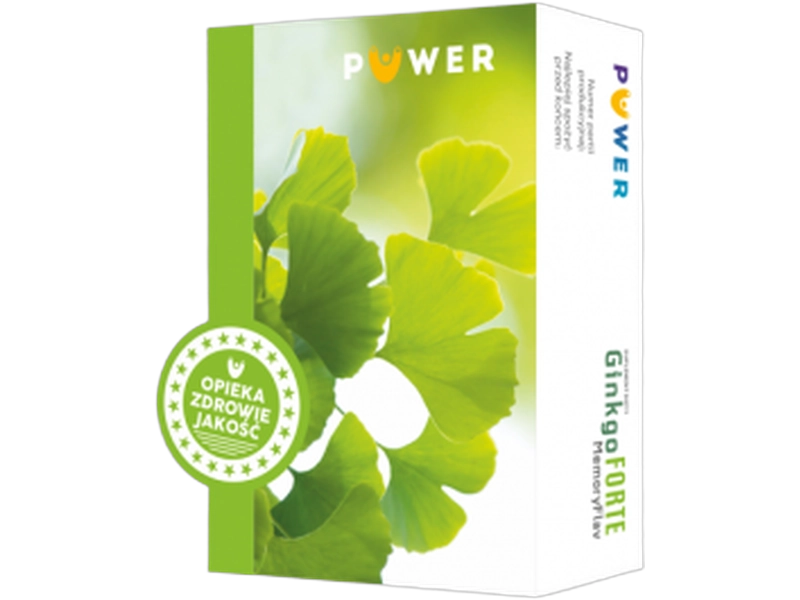 GinkgoFORTE MemoryFlav, tabletki, 120 mg, 60 tabl.