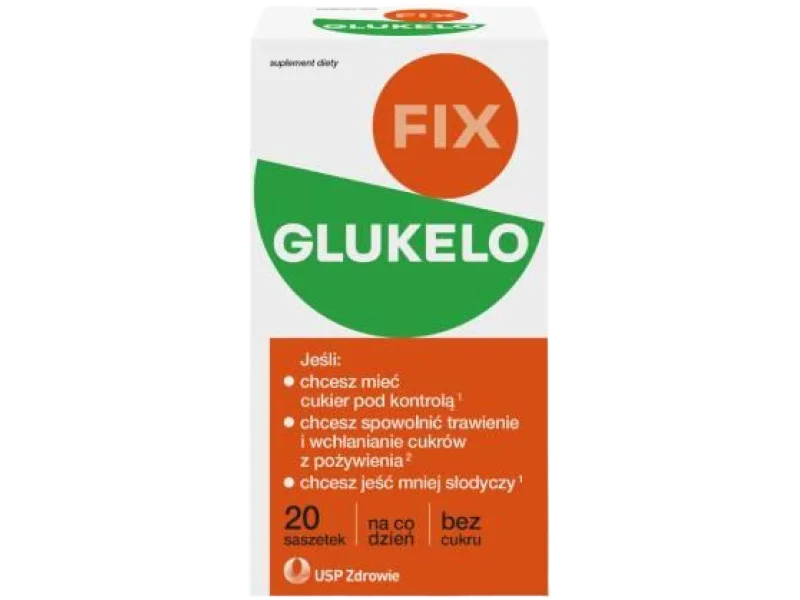 Glukelo Fix, saszetki, 20 sasz.
