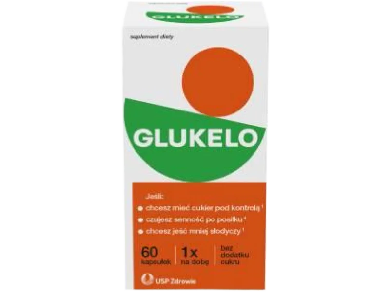 Glukelo, kapsułki, 60 kaps.