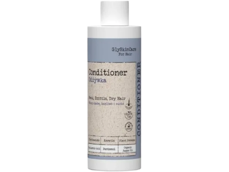 GLYSKINCARE For Hair Odżywka do włosów łamliwych, suchych, 200 ml