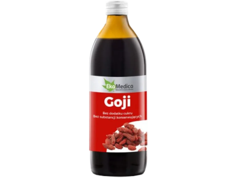 Goji sok 100% EkaMedica, płyn, 500 ml