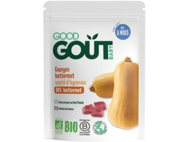 Good Gout BIO dynia piżmowa z jagnięciną, obiadek, 190 g