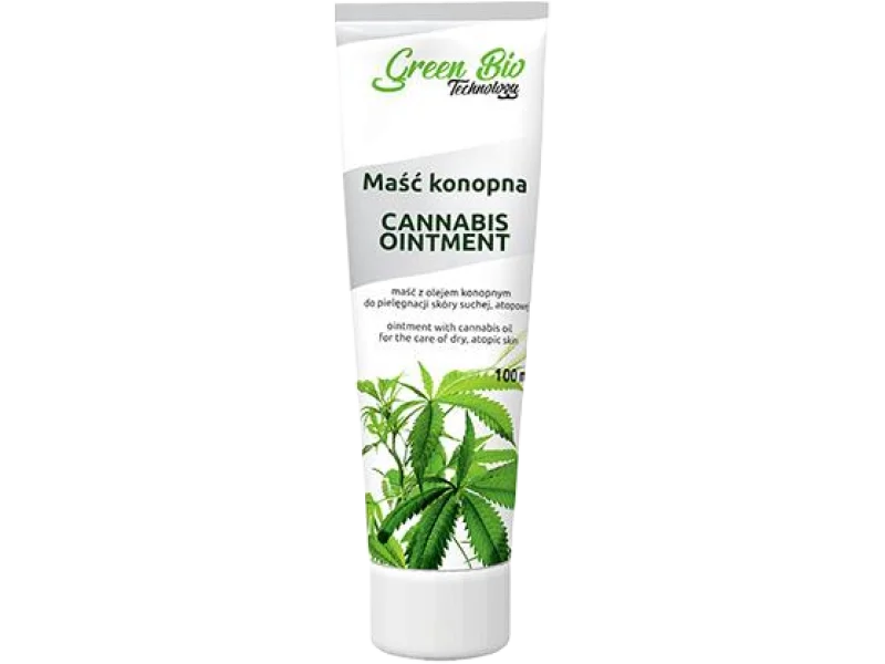 Green Bio Technology Cannabis Ointment Maść konopna, 100 ml