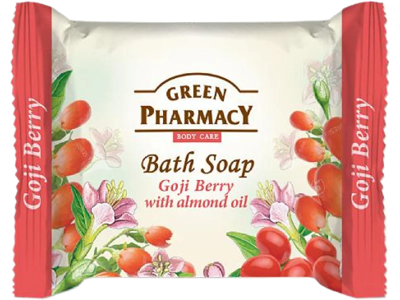 GREEN PHARMACY Mydło Goji i olejek migdałowy, 100 g