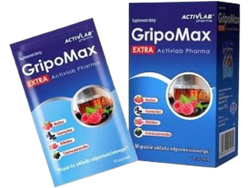 Gripomax Extra, saszetki, 10 sasz.