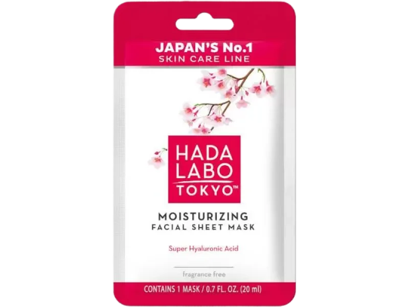 Hada Labo Tokyo White głęboko nawilżająca maska na tkaninie, 20 ml
