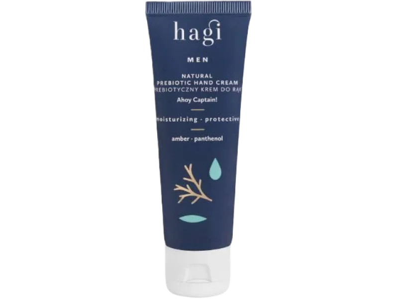 HAGI Men Ahoj Kapitanie Prebiotyczny krem do rąk dla mężczyzn, 50 ml