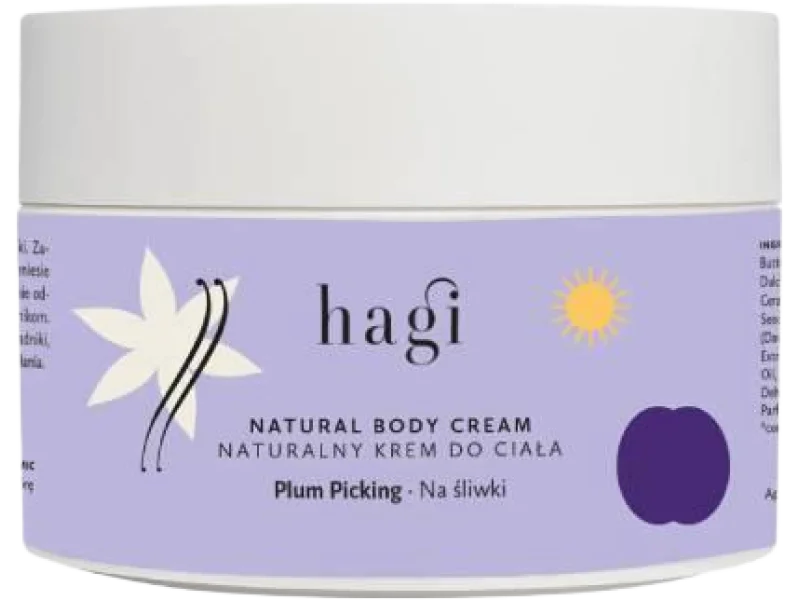HAGI Na śliwki Ujędrniający krem do ciała, 200 ml