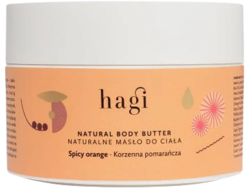 HAGI Naturalne masło do ciała Korzenna Pomarańcza, 200 ml