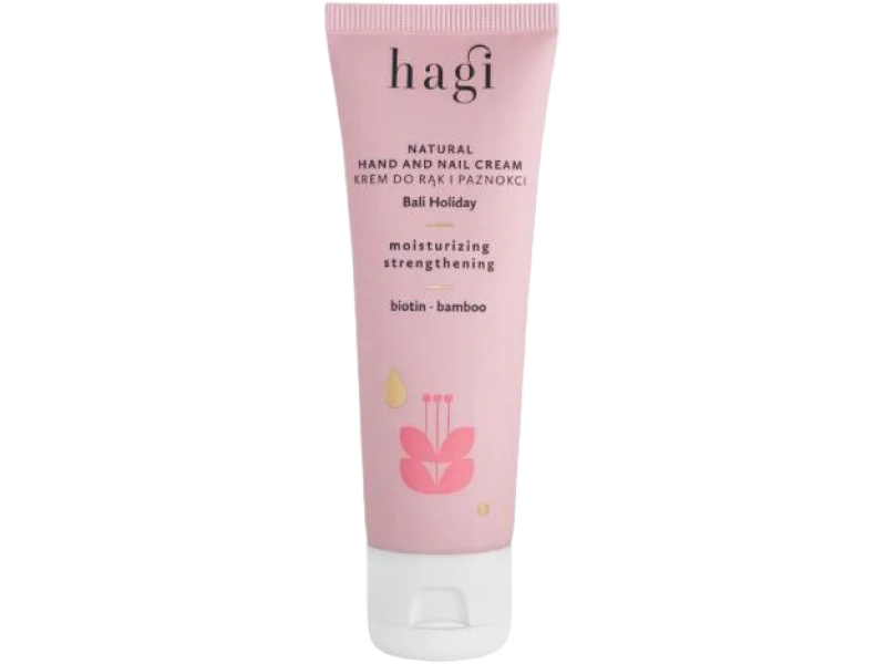HAGI Naturalny nawilżający krem do rąk i paznokci Wakacje na Bali, 50 ml