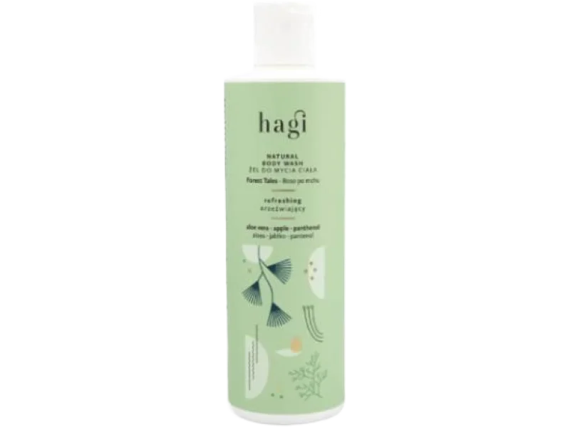 Hagi Orzeźwiający żel do mycia ciała Boso po mchu, 300 ml