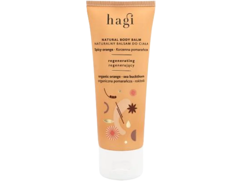 HAGI Regenerujący balsam do ciała Korzenna pomarańcza, 75 ml