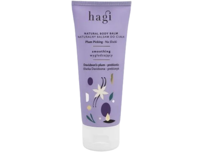 HAGI Wygładzający balsam do ciała Śliwka Davidsona, 75 ml
