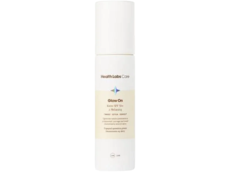 Health Labs Care Glow On Krem SPF 50+ z melaniną, 50 ml