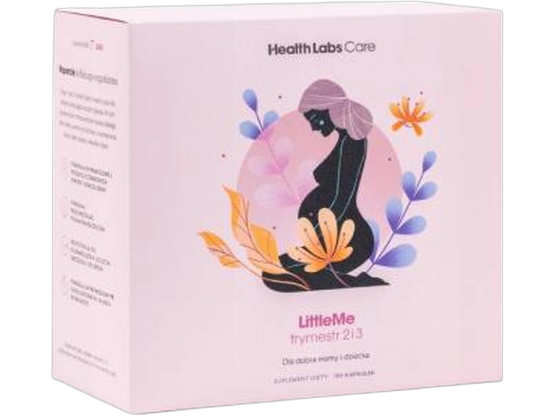 Health Labs Care LittleMe trymestry II i III, kapsułki, 150 kaps.