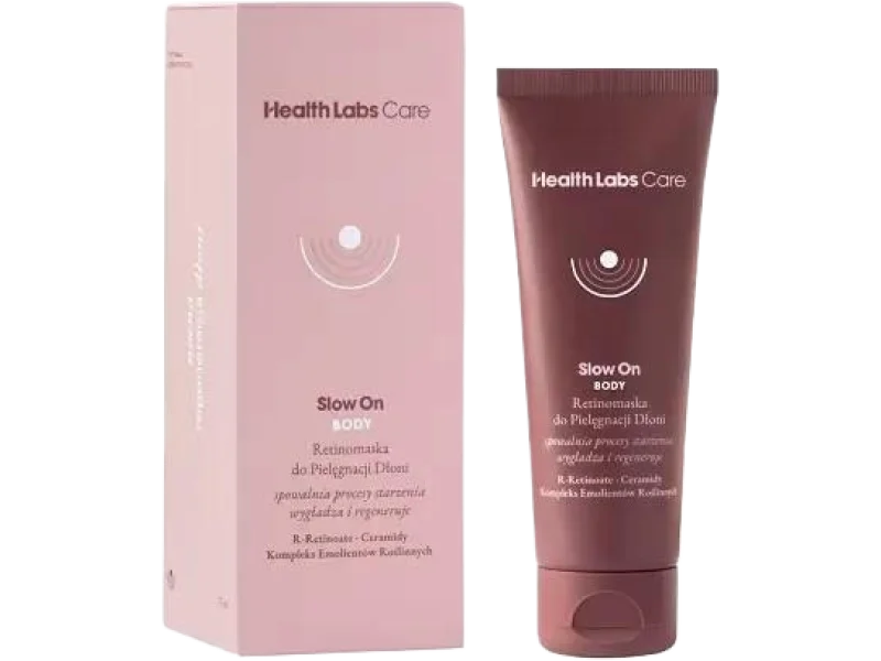 Health Labs Slow On Body Retinomaska Do Pielęgnacji Dłoni, 0,05%, 75 ml