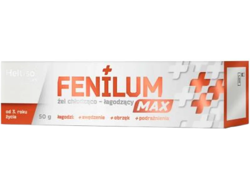 Heltiso Care Fenilum Max Żel chłodząco-łagodzący, żel, 50 g