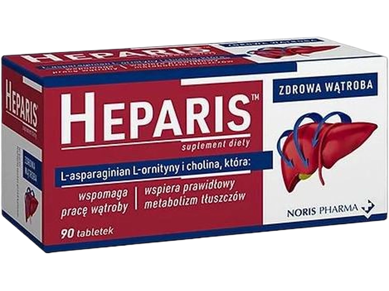 Heparis, tabletki, 90 tabl.