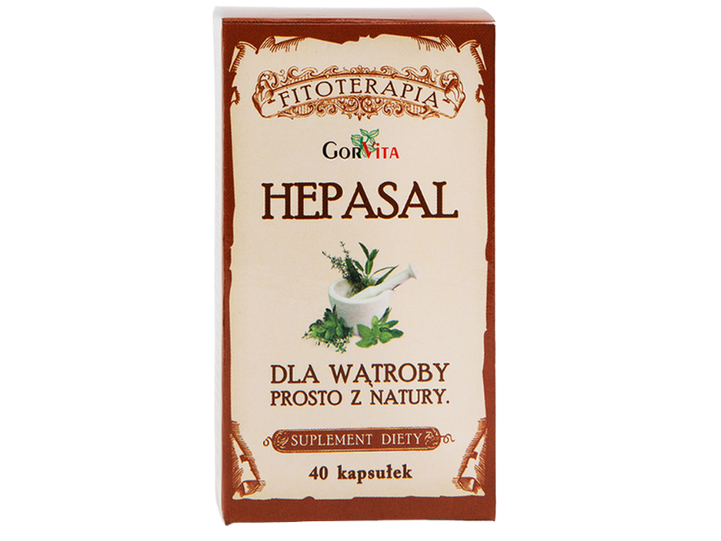 Hepasal, kapsułki, 40 kaps.